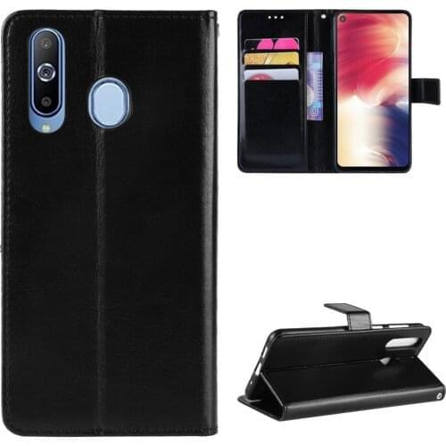 Fashion ShockProof Flip PU Leather Wallet Stand Cover Samsung Galaxy A8S Case For Samsung A8S A8 S SamsungA8S Phone Bags