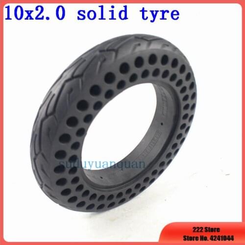 10'' Non-inflatable tyre 10x2.0 honeycomb soild wheel tyre solid tire diy for 10x2 / 2.125 / 2.25 10x2.50 wheel Electric scooter