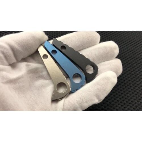 Titanium Alloy Knife Spine Folding Pocket knife Shank Keel DIY Hand Material Tools For Paramilitary 2 C81