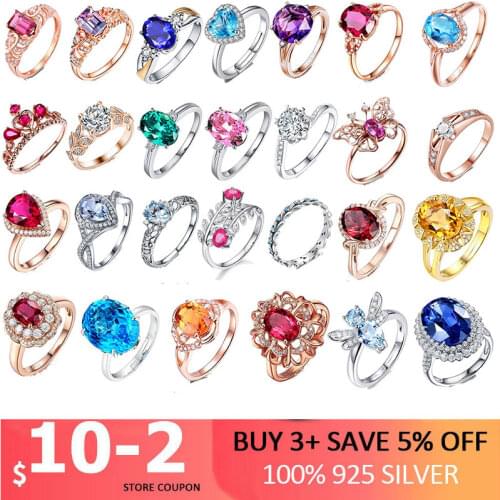 Кольца с сапфирами QWC China At AliExpress