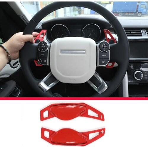 Steering Wheel Gear Shift Paddle for Land Rover Discovery for Jaguar XF XE F-PACE Accessories Car styling