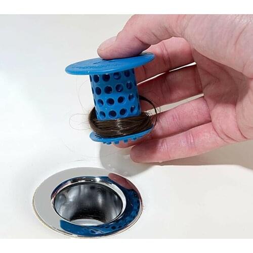 Tub Drain Hair Catcher Strainer Snare Drain Hair stopper BathtubTub Drain Protection