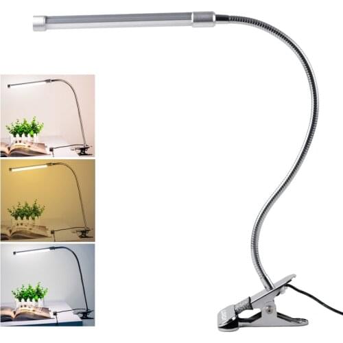 Tomshine Clamp Night Lamp LED Desk Lamp Dimmable Eye Care Flexible USB Reading Night Light for Bedroom Bedside LED table Lamp