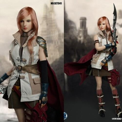 Spot SUPER DUCK SET041 1/6 Female Soldier Thunder Fantasy Female Warrior Suit Game Character 12 Inch Movable Woman Doll