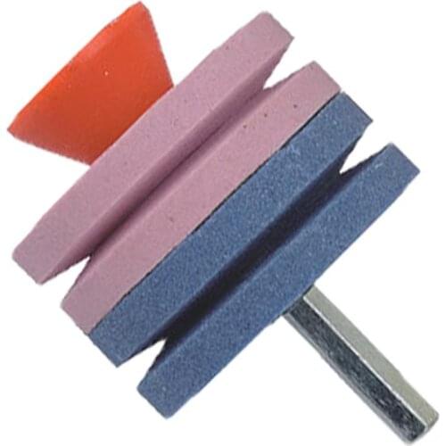 Lawn Mower Sharpener Grinding Tool Alumina Ceramic Sharpener for Pneumatic Lawn Mower Electric Drill Hand Drill #25