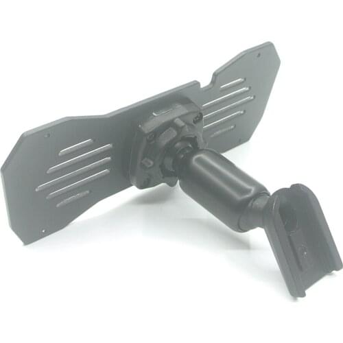 Interior Mirror Dash Cam Mount Arm with Metal Backplate for Car DVR Instead of Strap