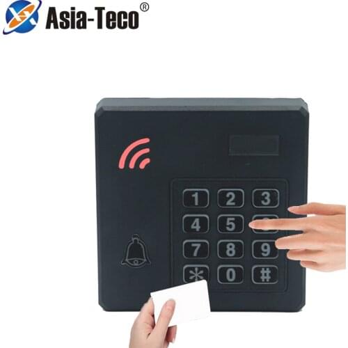 Waterproof RFID 125Khz/13.56Mhz ID IC Access Control Reader Entry Access Control Keyboard wiegand 26 34 reader