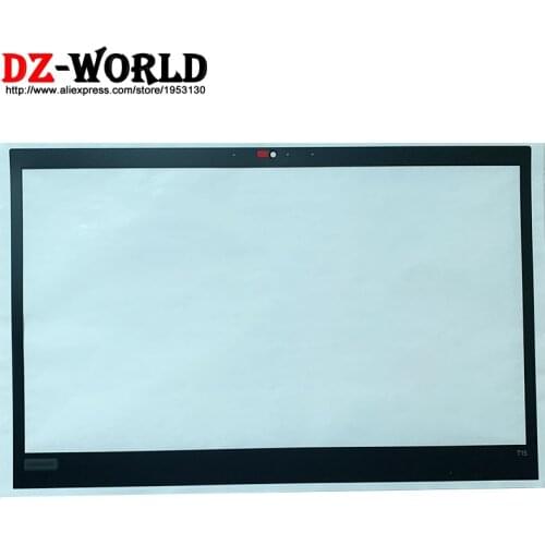 LCD Bezel Screen Front Frame Mylar Sticker for Lenovo Thinkpad T15 Gen1 RGB Camera Laptop with Double-Sided Adhesive 5B30S73497