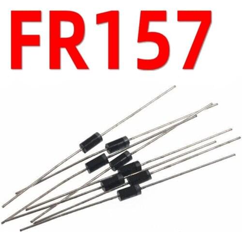 100pcs/lot FR157 1.5A 1000V FRD Rectifier Diode