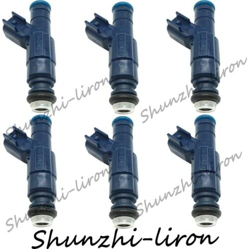 6pcs Fuel Injector Nozzle For FORD ECOSPORT OEM:0280156162 0 280 156 162 3M6G-BA 3M6GBA
