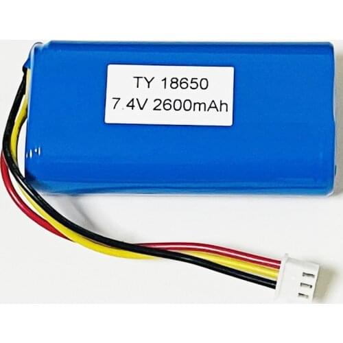 7.4V 2600mAh TY18650-2S1P TY 18650 LI-ION Battery