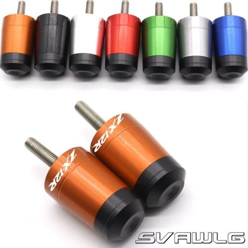 For KAWASAKI NINJA ZX12 R ZX12R ZX-12R 2000-2005 2004 Motorcycle CNC Accessories Handlebar Grips Bar Ends Cap Cover Slider