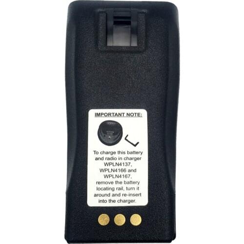 Amcl4970-1800-D Nntn4970 1500Mah Replacement Ni-Mh Battery With Belt Clip For Motorola Cp200 Cp200Xls Cp200D