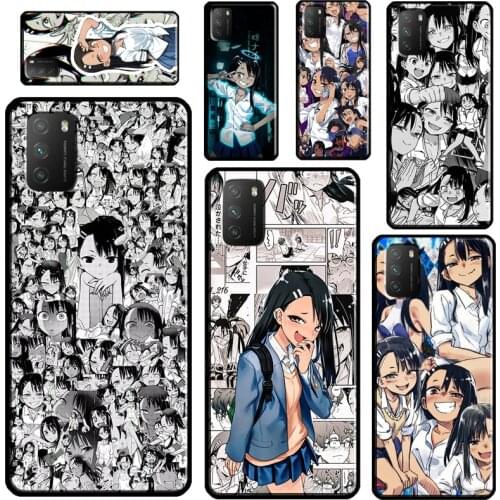Nagatoro San Anime For POCO X3 Pro F2 F3 M3 Case For Xiaomi Mi 11 Ultra Note 10 Lite Mi A3 9T 10T Pro Cover
