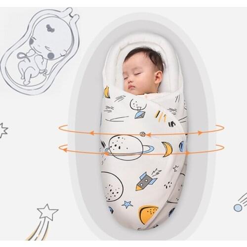 Baby Summer Swaddle Blanket Wrap For Boy And Girl Soft Organic Cotton Infant Swaddling Sack Adjustable Infant Envelope Sleepsack