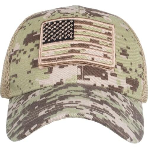 National Flag Camouflage Patch Cap Camouflage Patch Embroidery Baseball Cap