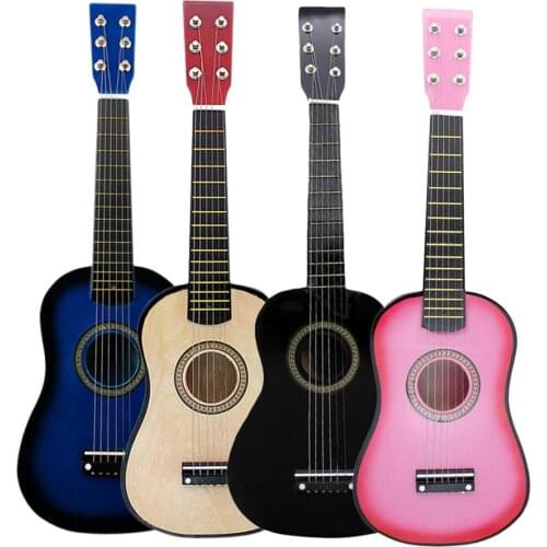 Mini 23 inch Guitar 6 String Classic Guitar Exquisite for Baby Toddler Preschool Musical for beginner music lovers children