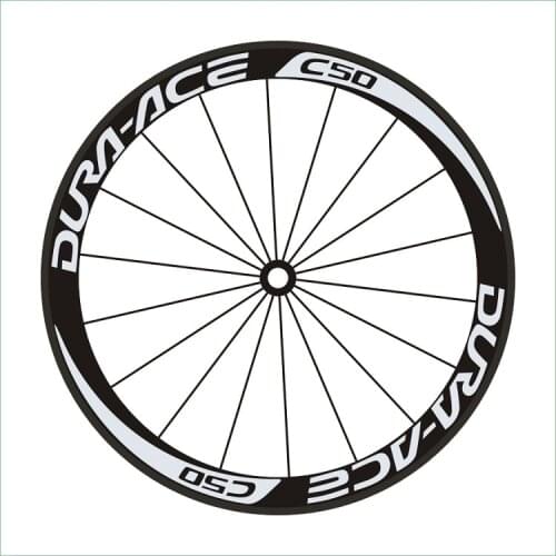 New C50 16pics 2Wheels/set Road Bike 700c Wheel Stickers Bicycle Wheel Rim Decoration Racing Stickers Bike Decals Wheel Sticker