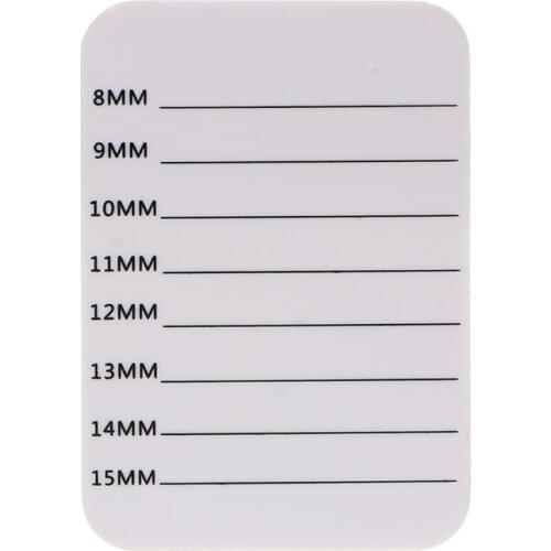 Individual Eyelash Extension Hand Plate Holder Lash Tray Strip Palette 14mm 15mm