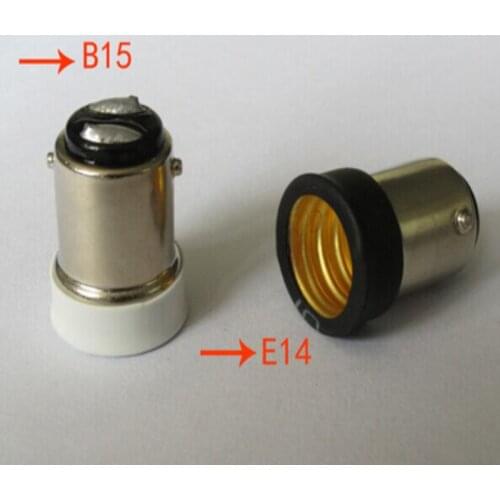 B15 to E14 conversion lamp holder screw socket B15 to E27 conversion lamp holder
