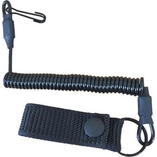 Telescopic Gun Sling Bungee Airsoft Tactical Secure Lanyard Spring Pistol Hand Gun Sling Shooting Hunting Accessories
