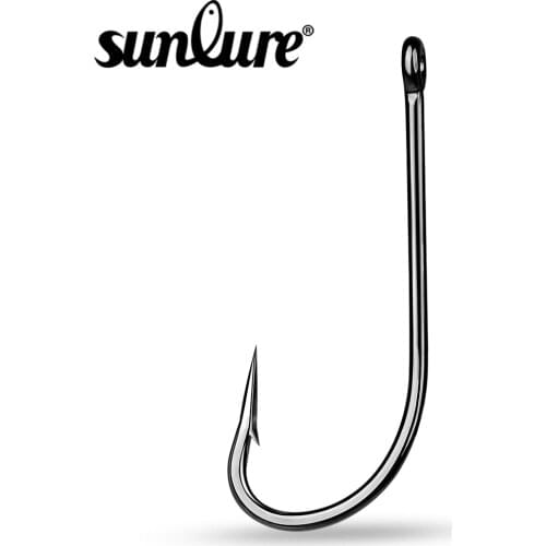 50PC Fishing Hooks Oshaughnessy Series JIG Hook Jig Big Fish hook 9255-1#-7/0# JIG Hook