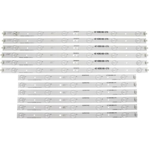 LED backlight strip 11 Lamp for PHILIPS 42'' TV LBM420P0601-CA-3 LBM420P0501-CB-4 42PFL3208H/12 42PFL3008D/78 42PFL3108K/12