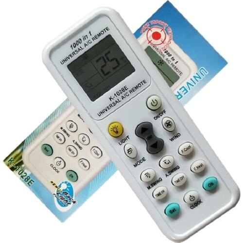 Universal K-1028E Low Power Consumption K-1028E Air Condition Remote LCD A/C Remote Control Controller
