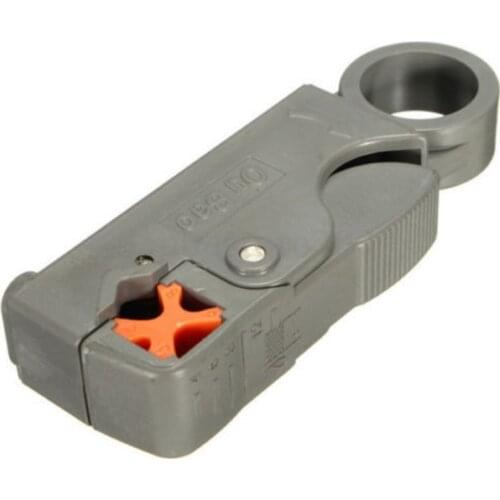1Pc Household Multi Tool Cable Stripper/Cutter Tool Rotary Coax Stripper for Metal Network Tool Wire Stripper
