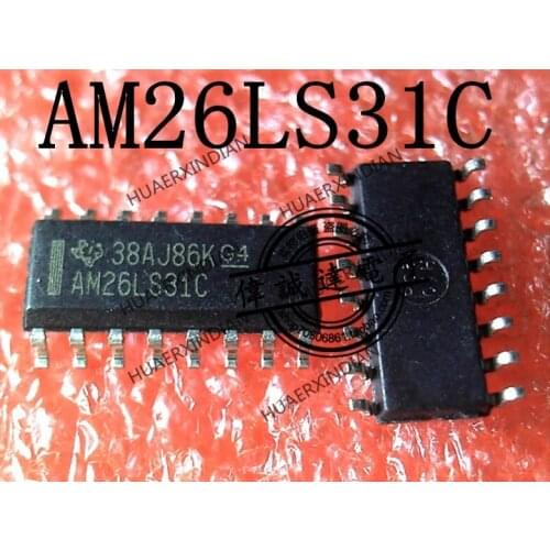1Pieces New Original AM26LS31CDR AM26LS31C SOP16 In Stock Real Picture