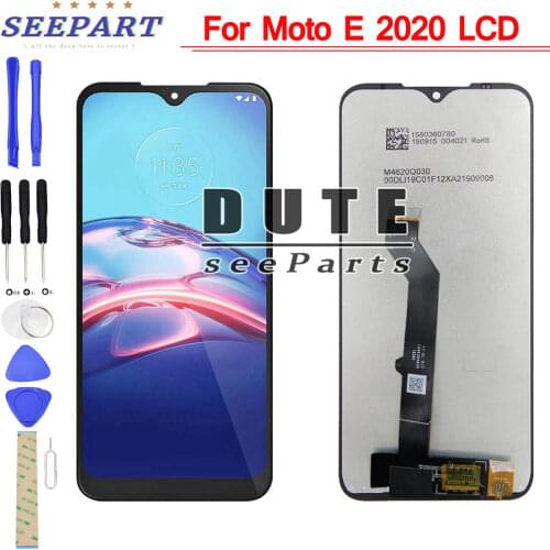 For Motorola MOTO G9 PLAY LCD Display Touch Screen Digitizer Assembly E 2020 Display For Motorola Moto E7 Plus LCD Screen
