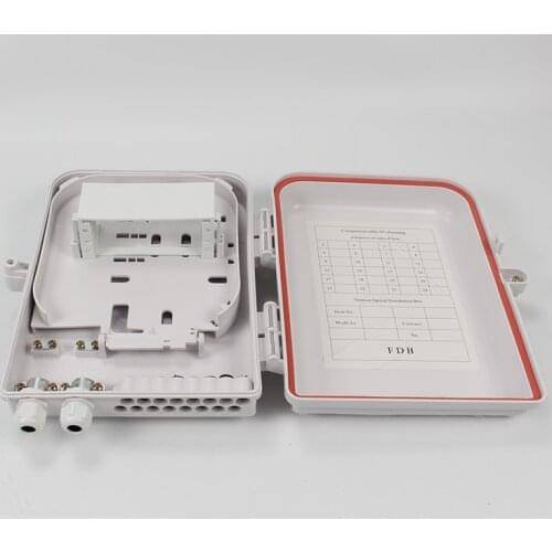 16cores Outdoor waterproof OFTTH Fiber Optic Termination Box 16 port Fiber Optic Distribution Box