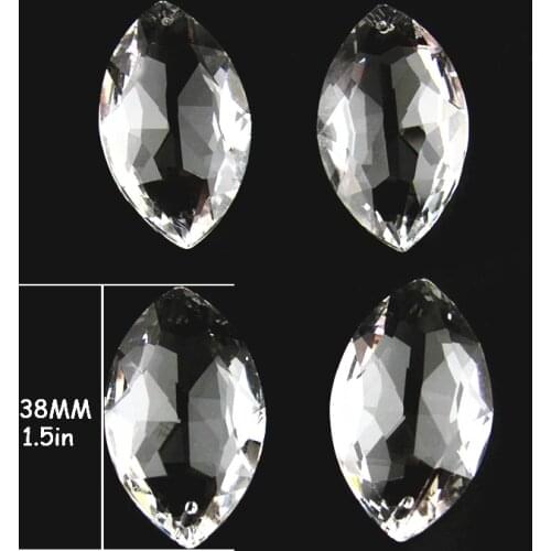 38mm Amber 60 pieces chandelier lamp crystal prisms pendent crystal pendants for crystal lighting ornaments