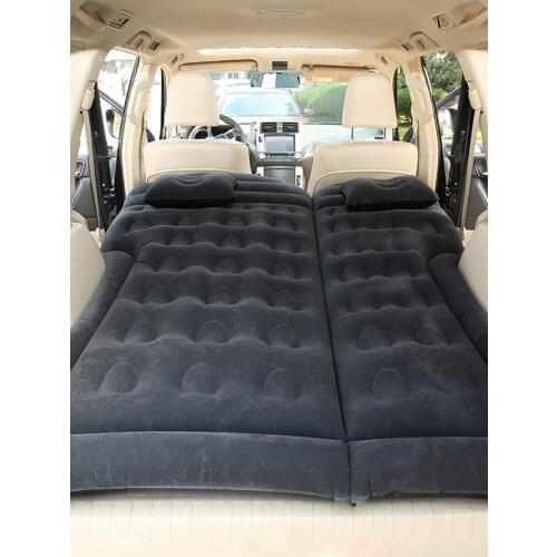 Car Inflatable Bed Soft Sleeping Pad Bed Multi-Function Inflatable Car Mattress SUV Soft Sleeping Pad for Camping