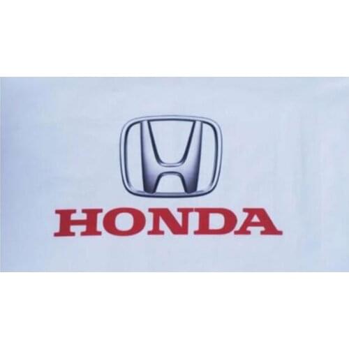 White Honda Flag, FOR Honda car flag banner 3X5 Ft