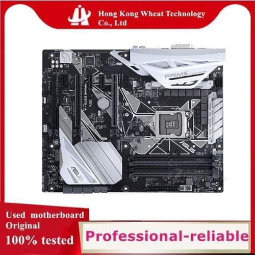 For ASUS PRIME Z370-A Motherboard Socket LGA 1151 DDR4 M.2 nvme ssd For Intel Z370 Original Desktop Used Mainboard