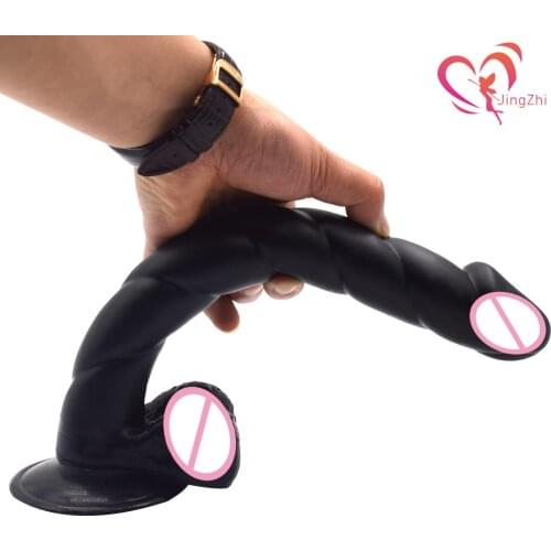 JingZhi Realistic Dildo for Woman Strap on Huge Penis Anal Dildo Pants Suction Cup Dick Lesbian Sex Toys Strapon Adult Toys 18