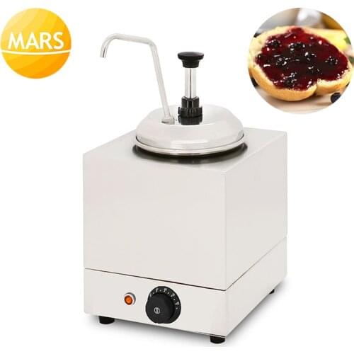 Commercial Fruit Jam Sauce Heating Warmer Machine Jam Dispenser Food Warming Machine Chocolate Dispenser Melter For Kitchen Use