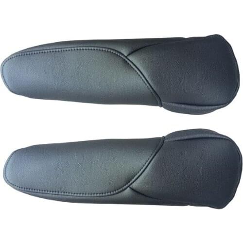 For honda CRV 2007 2008 2009 Microfiber Leather Driver / Passenger Side Seat Armrest Handle Decor Cover Protection Trim