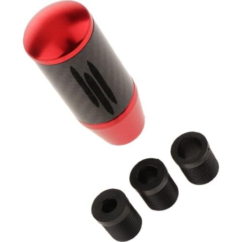 Red Aluminum Shift Knob Head Stick Gear Racing Sport Gear Shifter