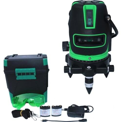 Original Green Laser Level 360 Vertical 2/3/5 Lines Horizontal Self-leveling Cross Line Laser Level Meter With Lithium Battery