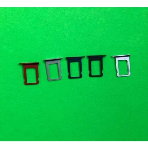 100pcs/Lot SIM Card Tray For IPhone 12 mini Double Single SIM Card Tray Holder Socket Replacement Part