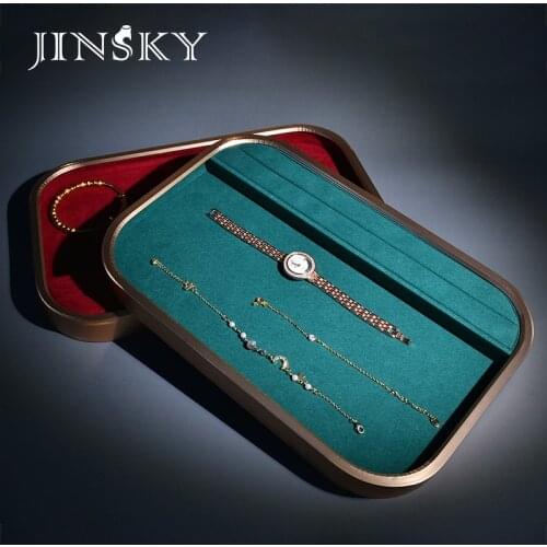 Jewelry tray, jewelry display tray, metal arc corner ring, necklace, bracelet, storage tray, store pallet