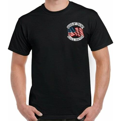 Sons of Trump T-Shirt Man 2019 New Print T Shirt Mens Short Sleeve Hot Band T Shirts