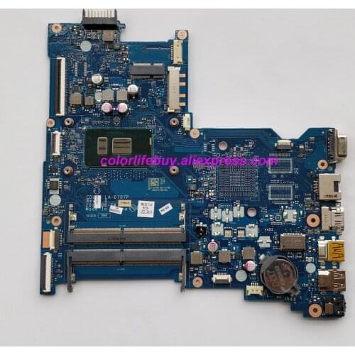 Genuine 909211-001 909211-601 CDL50 LA-D707P UMA i7-7500U CPU Laptop Motherboard Mainboard for HP 250 G5 NoteBook PC