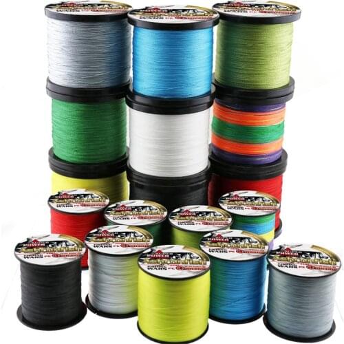 New Japan multifilament fishing line pe braided wire line 500m 4 strands line fishing super braided wires fishing tackle shop