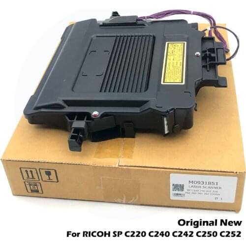 Original New For RICOH SP C220 C240 C242 C250 C252 C260 C261 C262 Laser Scanner Assembly M0931851 M093-1851