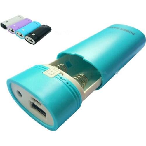 Aipinchun Portable 18650(not included) Battery Case Diy Kit External Charger for Smart Phone