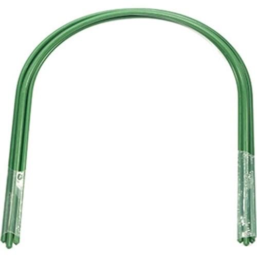 Growth Tunnel Support Garden Accessories Arch Plant Frame Curved Greenhouse Coated Steel Pipe 0.8mm Gardening Supplies Brackets