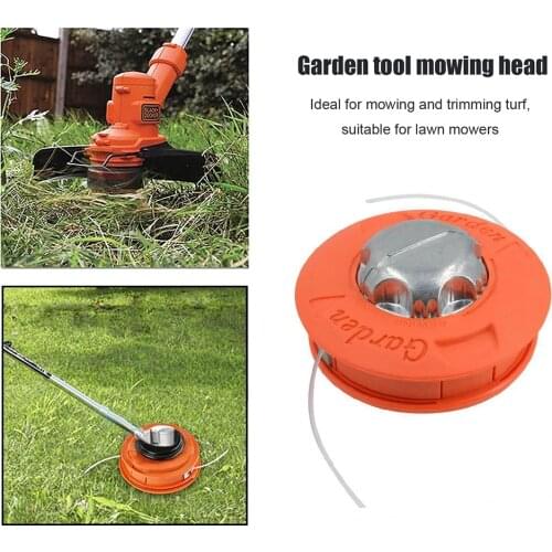 Universal M10 Aluminum Nylon Brush Mower Bump Spool Grass Trimmer 2 Lines Cutter Head Thread Line String Saw Grass Brush Mower